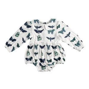 Blue butterflies/ moth Peter Pan bubble